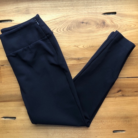 Talbots Pants - Talbots Petites Navy Skinny Mid Rise Dress Pants